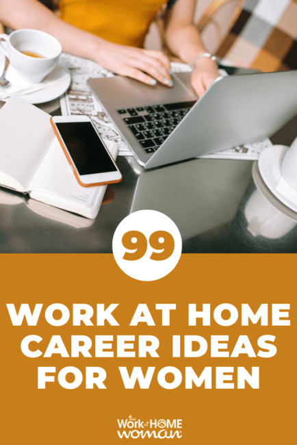 Knowing that you want to work from home is the easy part. Figuring out what you want to do is the hard part. If you're struggling to find your work from home career path, here are 99 legit work at home career ideas to get your creative juices flowing.