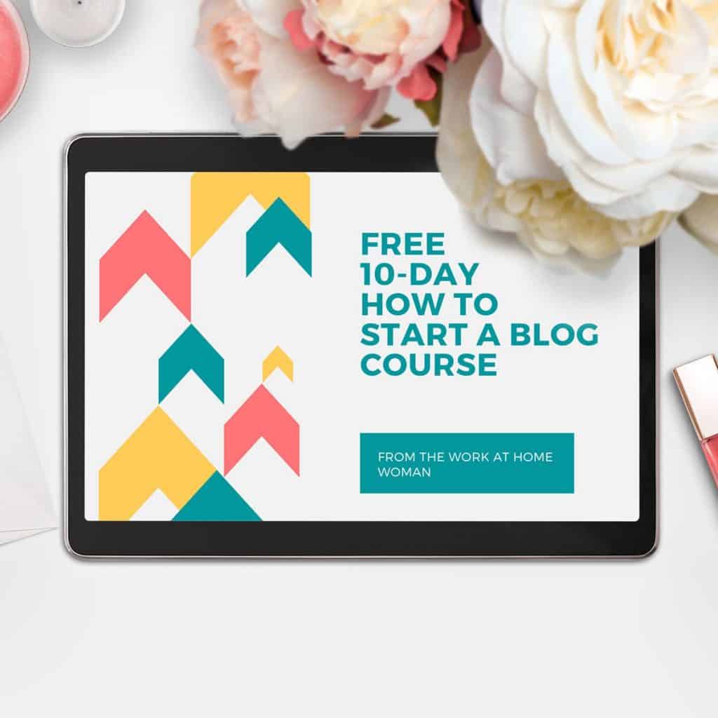 free 10-day blogging course