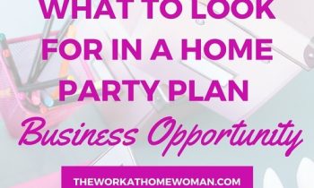 What to Look for in a Home Party Plan Business Opportunity