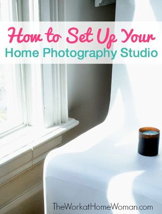 The secret to great Etsy or blog photos is all in the setup; you don’t need the skills of a professional photographer or the best equipment out there. Here are five simple tips for setting up your home photography studio. #photos #images #pictures #business #blogging #etsy via @theworkathomewoman