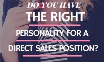 Do You Have the Right Personality for a Direct Sales Position?